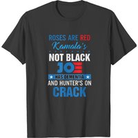 Roses Are Red Kamala's Not Black Joe Has Dementia T-shirt — T-shirts pour hommes