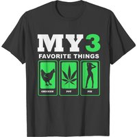 My 3 Favorite Things Chicken Pot Pie T-shirt — T-shirts pour hommes