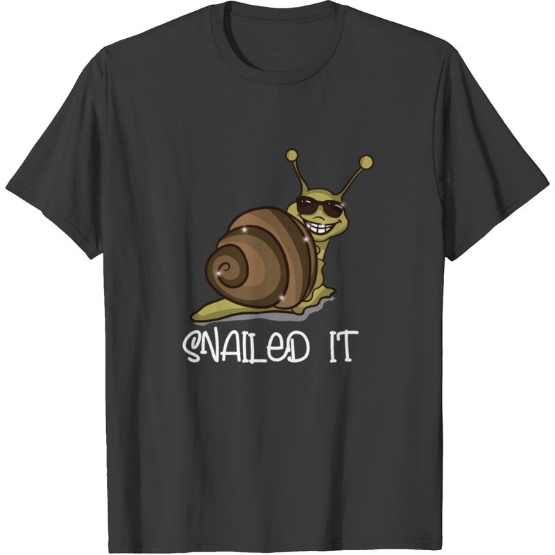 Snailed It! Funny Snail Gift T-shirt