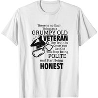 Grumpy Old - Veteran T Shirt T-shirt — T-shirts pour hommes