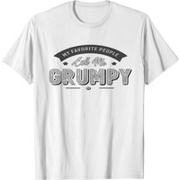 Graphic 365 My Favorite People Call Me Grumpy Men T-shirt — T-shirts pour hommes