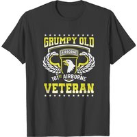 Grumpy Old 101st Airborne Division Veteran T-shirt