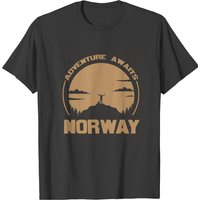 Aventure Awaits In Norway T-shirt