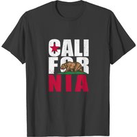 California State Flag Bear T-shirt — T-shirts pour hommes