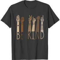 Be Kind Hands Sign Language T-shirt