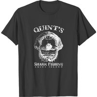Quint S Shark Fishing Jaws Amity Island Est Fishin T-shirt