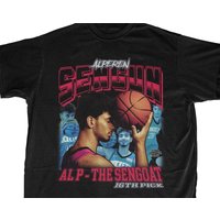 Alperen Sengun Houston Rockets Vintage Bootleg Graphic Style T Shirt — T-shirts pour hommes