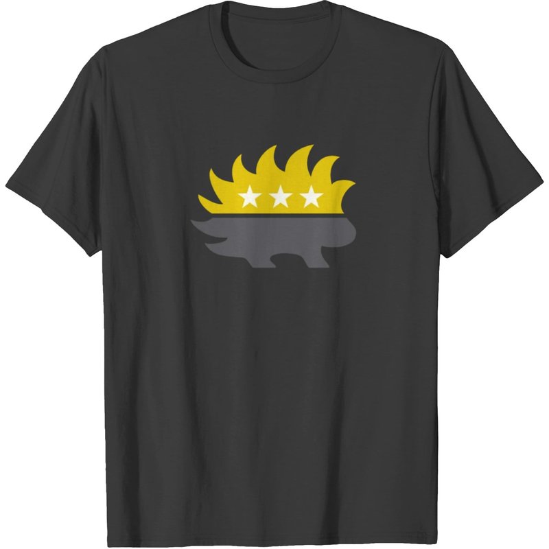 Libertarian Porcupine Libertarian Party Mascot T-shirt — T-shirts pour hommes