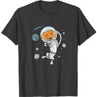 Mens Demiboy Dog In Space Demiboy Pride T-shirt — T-shirts pour hommes
