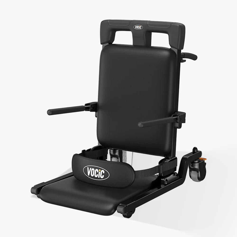 VOCIC.com Télésiège de transfert électrique AX35 PRO avec siège rembourré noir — Aides a la mobilite