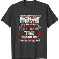 Falling Love With A Tow Truck Operator T Shirt T-shirt — T-shirts pour hommes