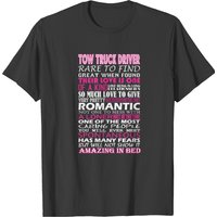 Tow Truck Driver Rare Find Romantic Amazing To Bed T-shirt — T-shirts pour hommes