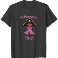 Treasured Chest Pirate Skull T-shirt — T-shirts pour hommes