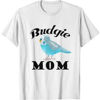 Budgie Mom Parakeet Budgerigar T-shirt — Mens T Shirts
