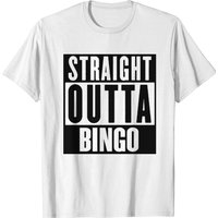 Straight Outta Bingo T-shirt — T-shirts pour hommes
