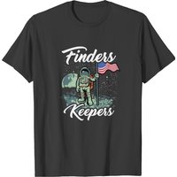 Finders Keepers Astronaut Moon Landing T-shirt