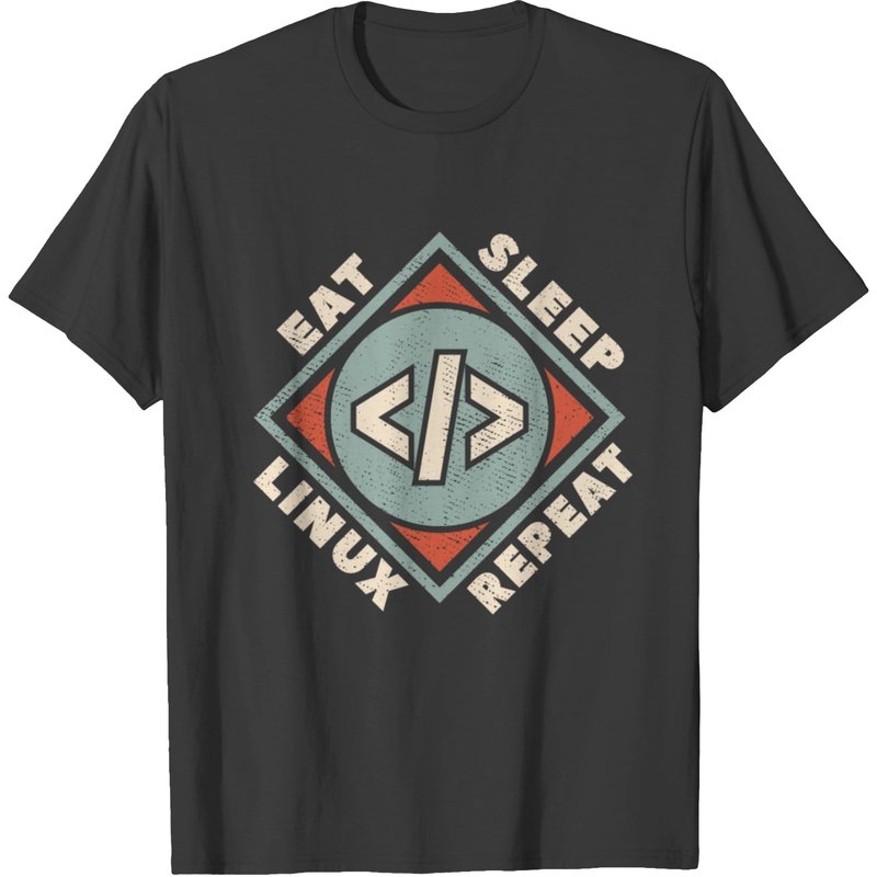 Linux - Eat Sleep Linux Repeat T-shirt