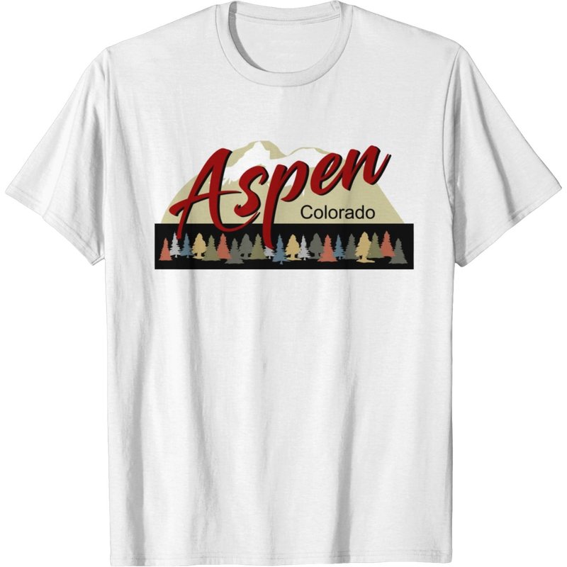Aspen Colorado T-shirt — T-shirts pour hommes