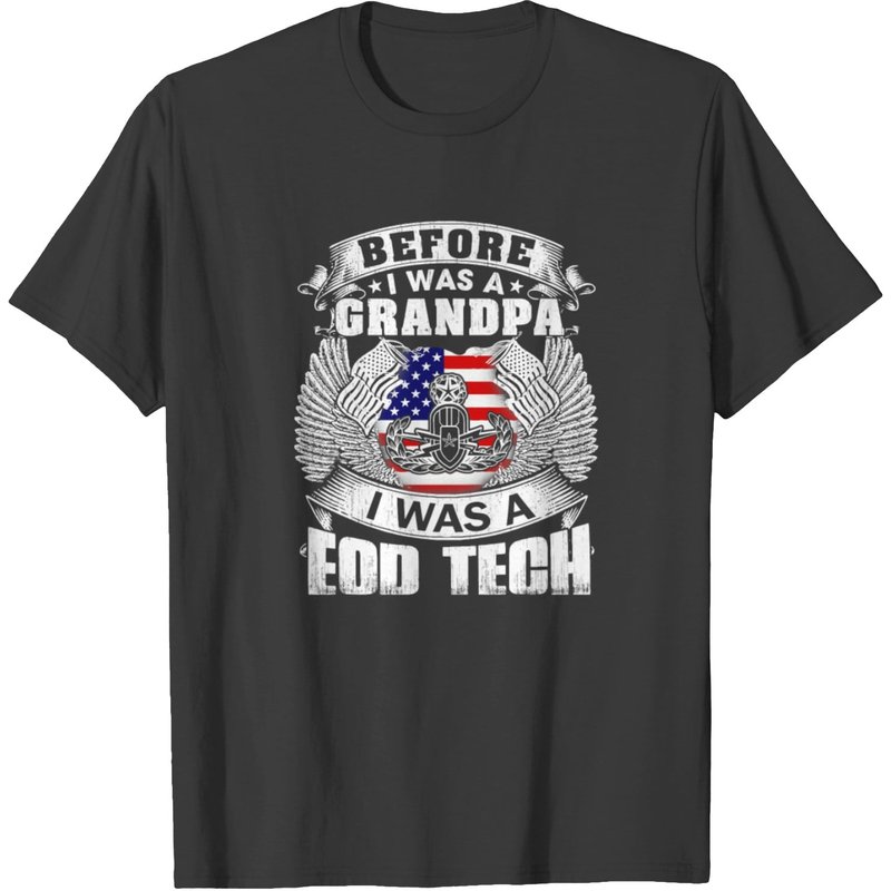 Before I Was A Grandpa I Was A Eod Tech T-shirt — T-shirts pour hommes