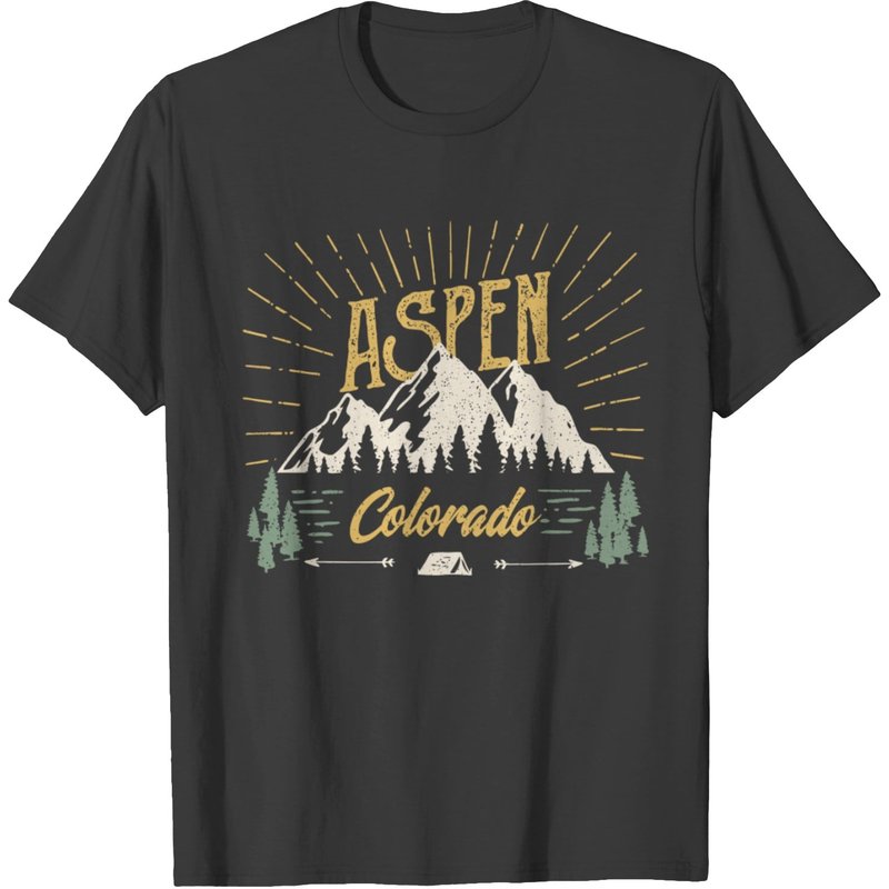 Aspen Tshirt Outdoors Colorado T-shirt
