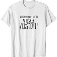 Whiskey Doesn"t Ask Whiskey Understands T-shirt — T-shirts pour hommes
