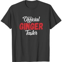 Official Ginger Taster T-shirt — T-shirts pour hommes
