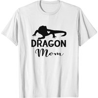 Lizard Bearded Dragon Mama Terrarium Pet Reptile T-shirt — T-shirts pour hommes