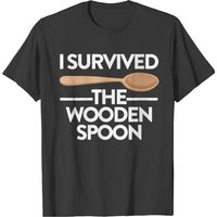 I Survived The Wooden Spoon - Wooden Spoon Survivo T-shirt — T-shirts pour hommes