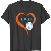 Houston Jersey Dash Texas American Soccer Fan Love T-shirt — T-shirts pour hommes