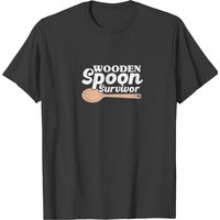Wooden Spoon Survivor 60s 70s 80s T-shirt
