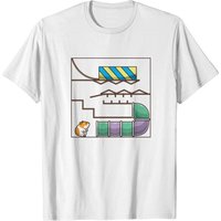 Hamster In Maze Golden Hamster T-shirt — T-shirts pour hommes