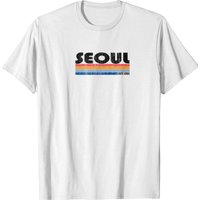 Vintage 70s 80s Style Seoul South Korea Shirt T-shirt