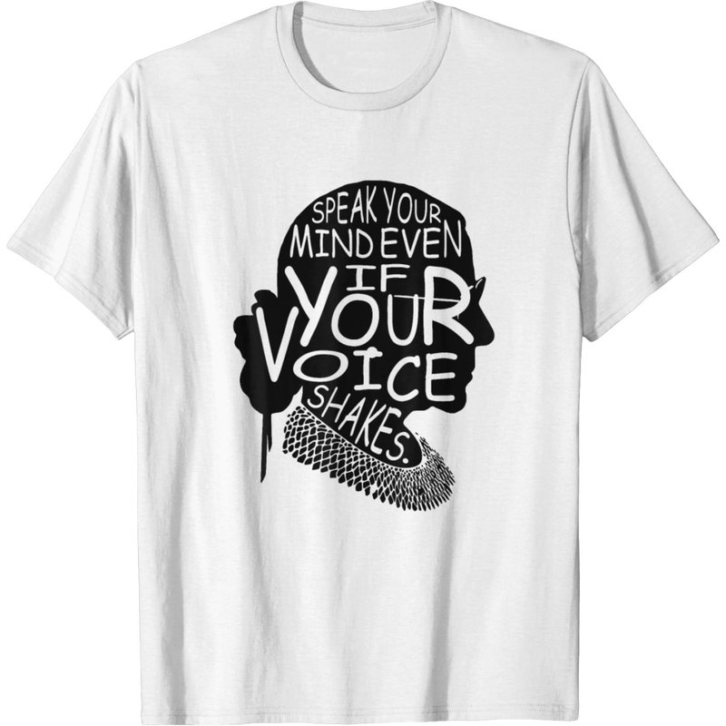 Speak Your Mind Even If Your Voice Shakes T Shirt T-shirt — Mens T Shirts