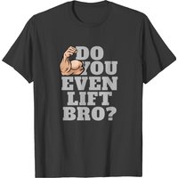 Do You Even Lift Bro? Gym Training Youth Tee T-shirt — Mens T Shirts