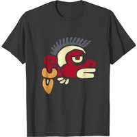 Aztec Monkey Ozomatli Aztec Calendar Tribal Tattoo T-shirt