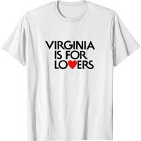 Virginia Lovers Black T-shirt