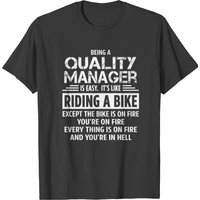 Quality Manager T-shirt — Mens T Shirts