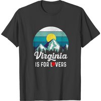 Vintage Virginia Is For The Lovers T-shirt — Mens T Shirts