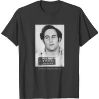 David Berkowitz Serial Killer Mugshot T-shirt