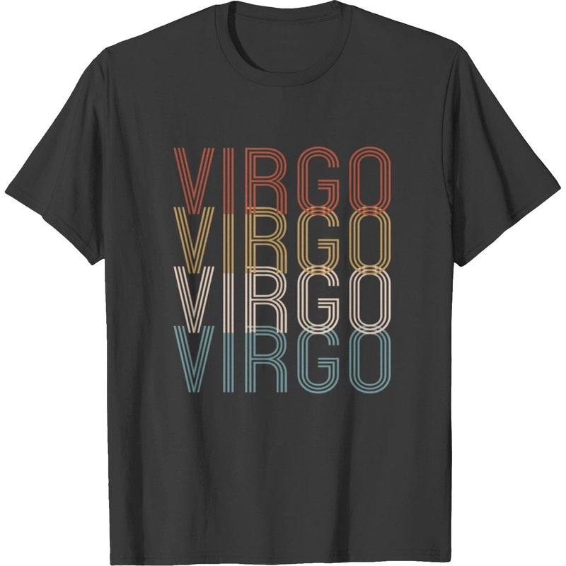 Virgo Horoscope Birthday Sun Sign Zodiac Gift T-shirt — T-shirts pour hommes