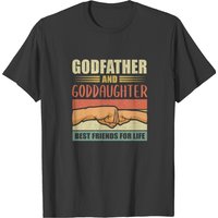 Godfather Goddaughter Godchild And Godfather Gift T-shirt