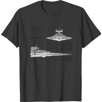 Star Destroyer Diagram T-shirt