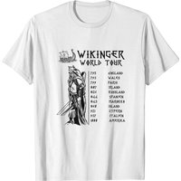 Cult Viking Men Tshirt World Tour T-shirt — T-shirts pour hommes
