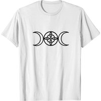 Witches Knot Triple Moon Goddess T-shirt — T-shirts pour hommes
