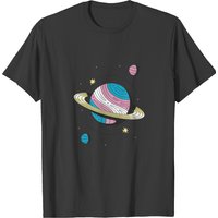 Transgender Planet Universe Funny Shirt T-shirt