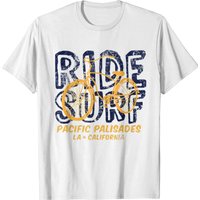 Beach Cruiser Bicycle Pacific Palisades T-shirt