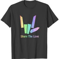 Rainbow Share The Love T-shirt