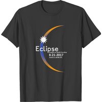 Eclipse 2017 Commemorative Insignia T-shirt — T-shirts pour hommes