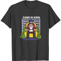 Cash Is King Shares Etf Trader Dividends Stocks T-shirt — Mens T Shirts