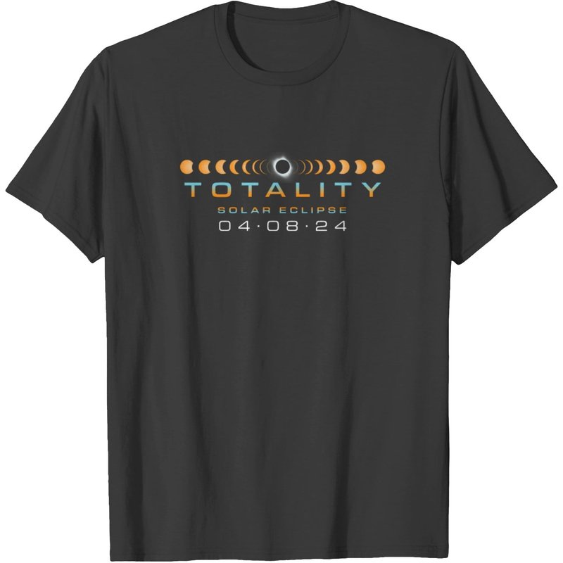 North America Solar Eclipse 2024 Totality Premium T-shirt — T-shirts pour hommes